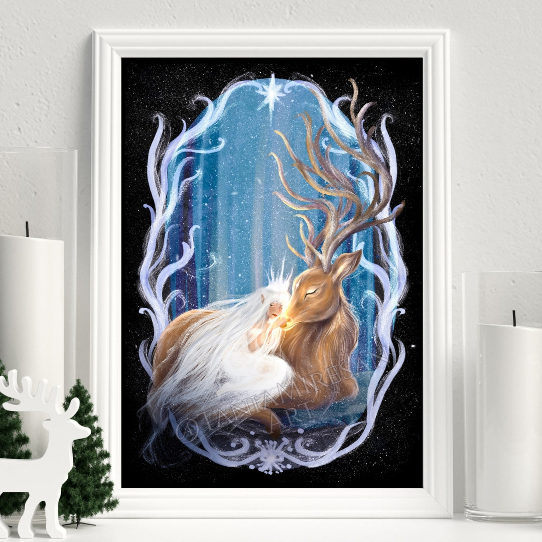 Winter Goddess Fine Art Print