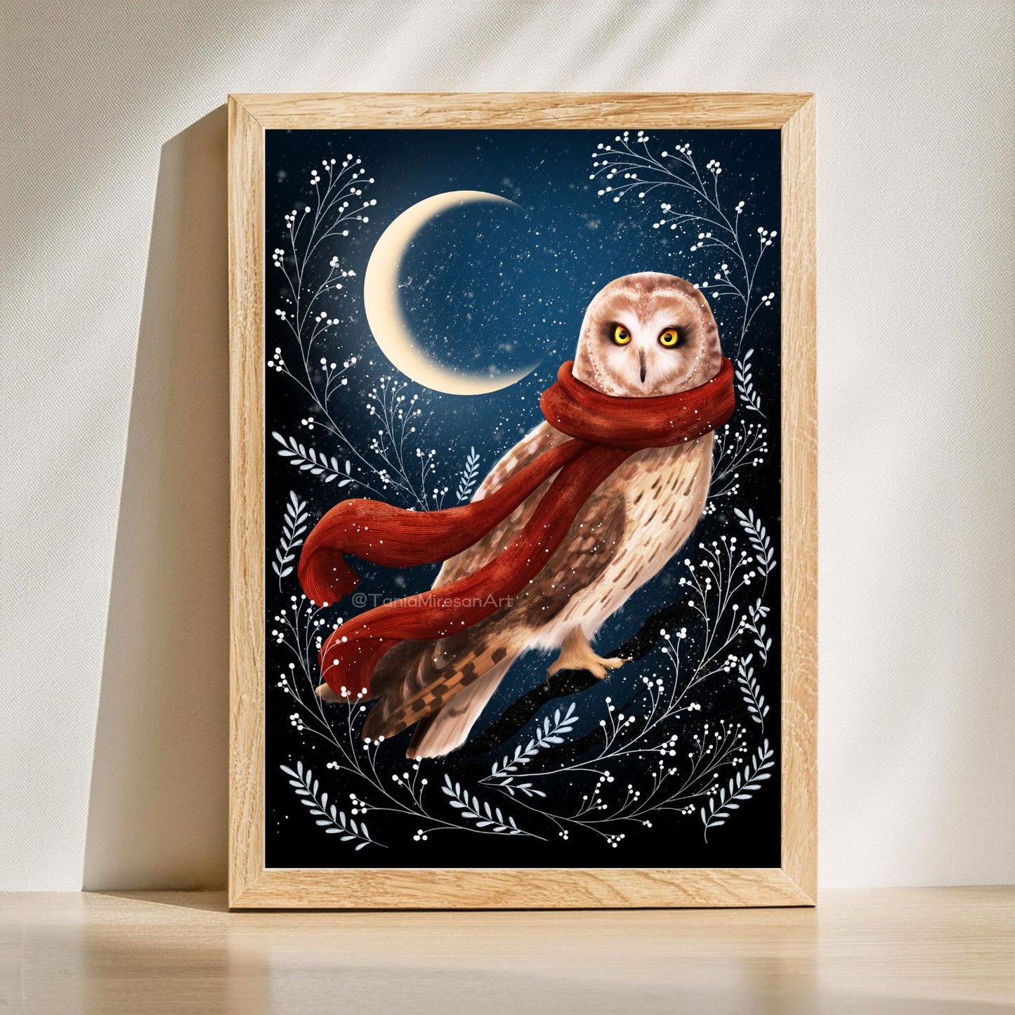 Winter Owl Fine Art Print