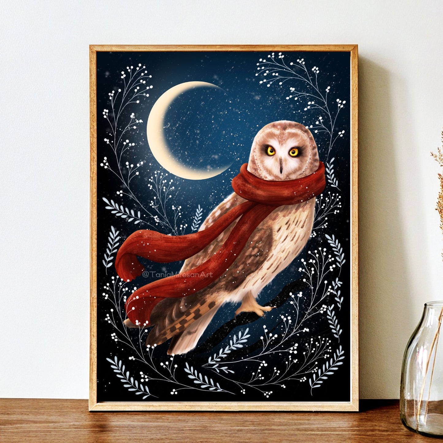 Winter Owl Fine Art Print