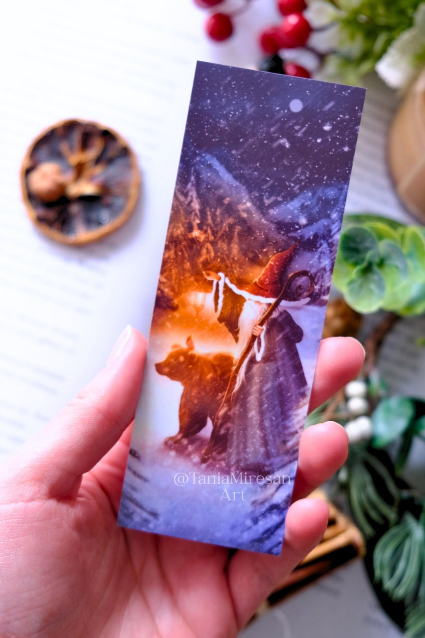 Winter Wizard Bookmark