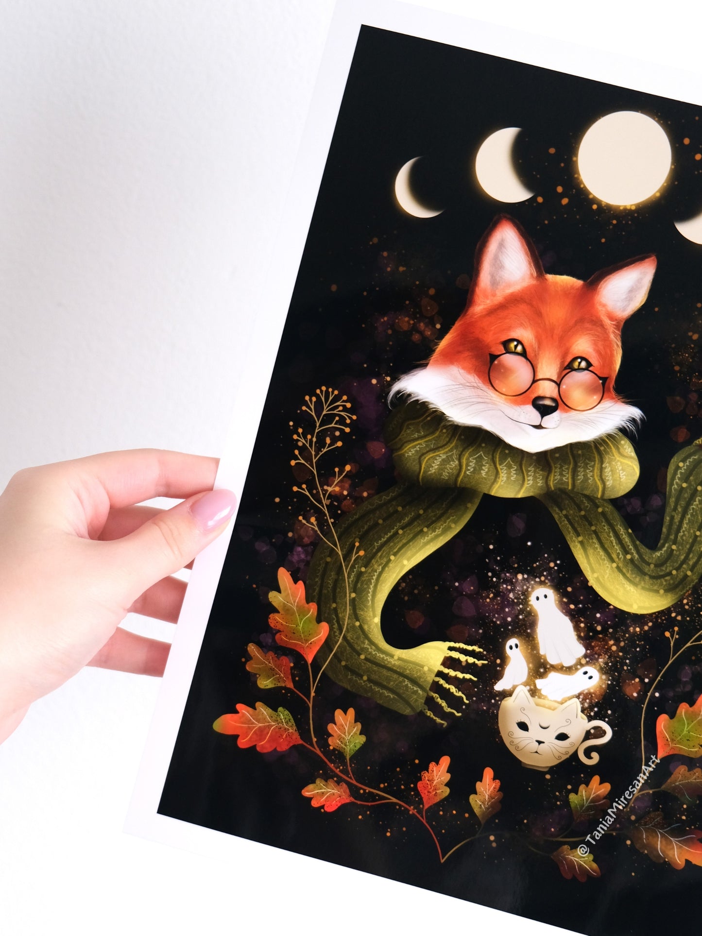 Witch Fox Glossy Print