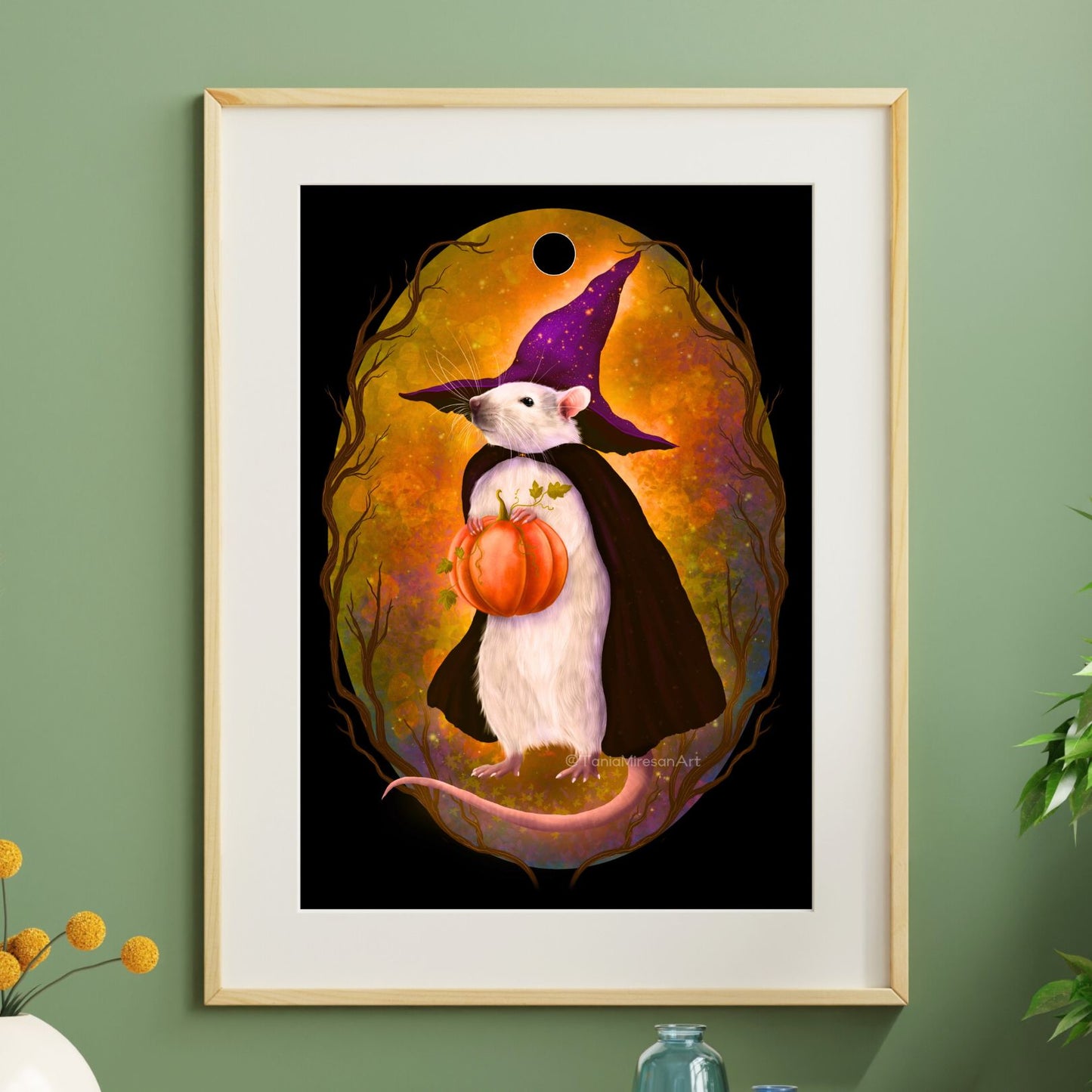 Witchy Rat Fine Art Print