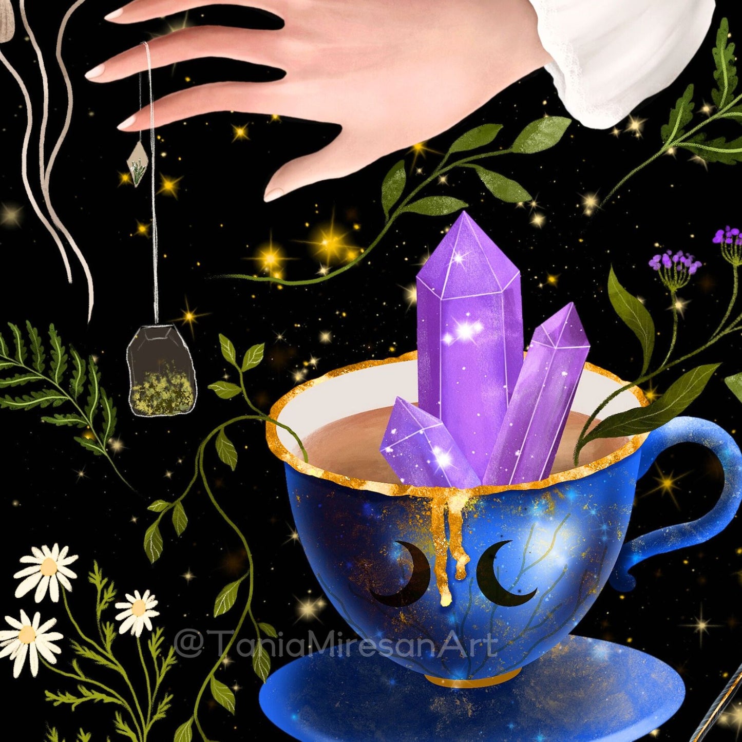 Witch Tea Fine Art Print
