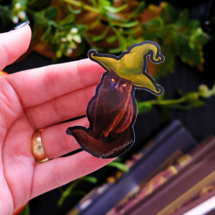 Witchy Cat Sticker