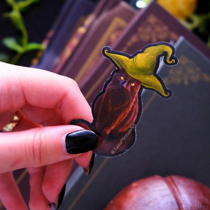 Witchy Cat Sticker