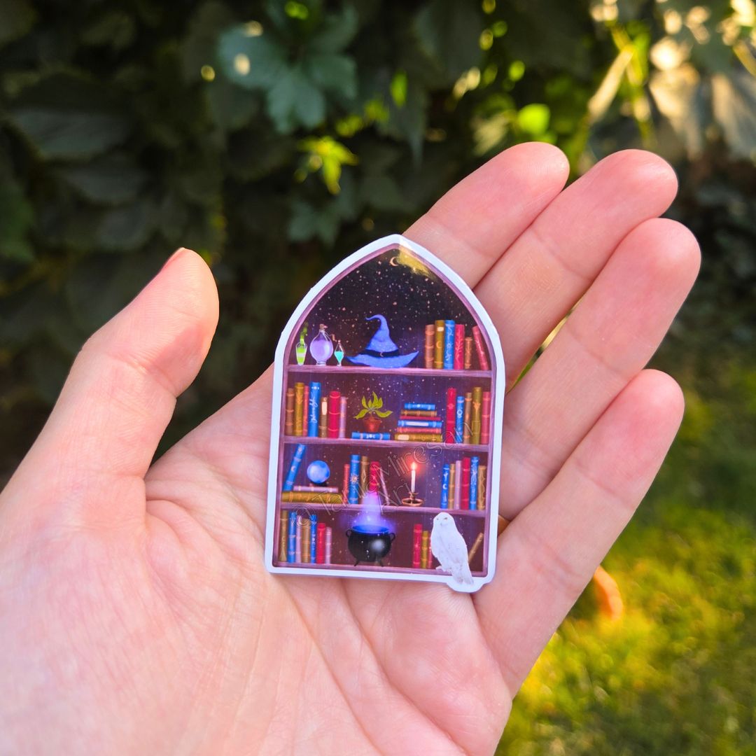 Witchy Library Sticker