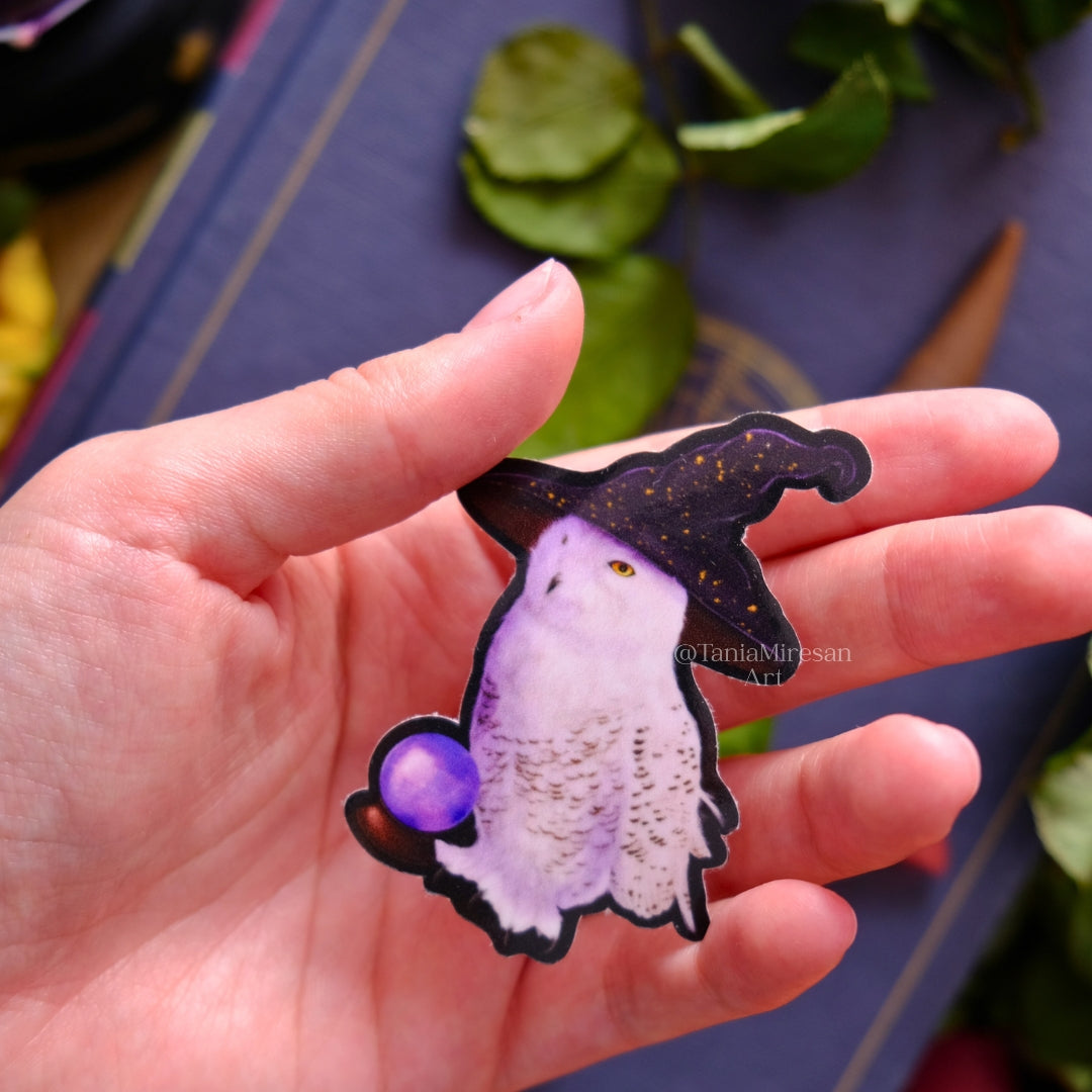 Witchy Owl Sticker