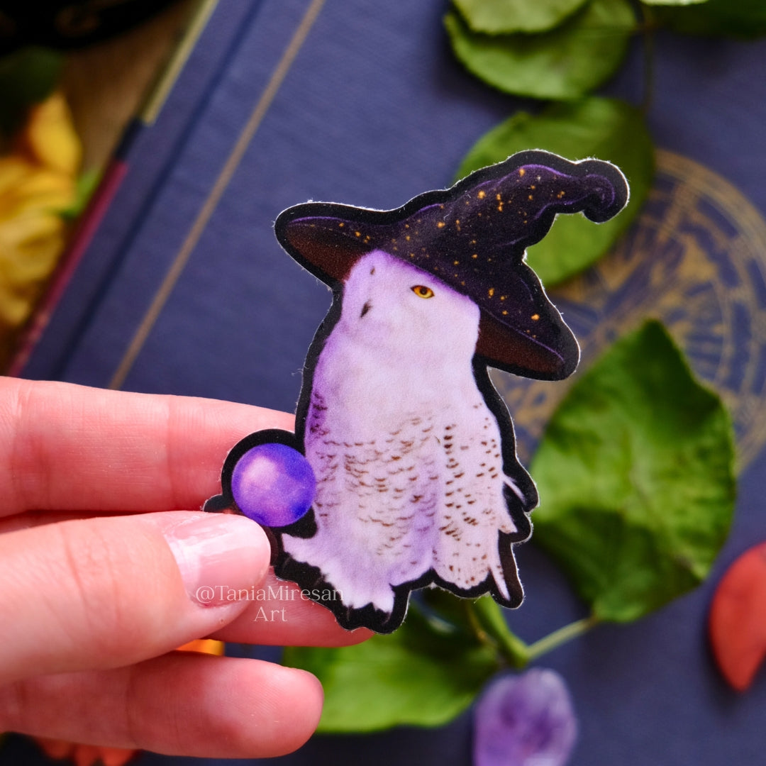 Witchy Owl Sticker