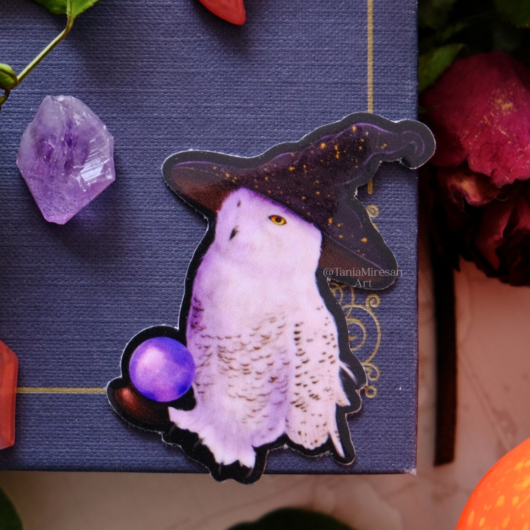 Witchy Owl Sticker