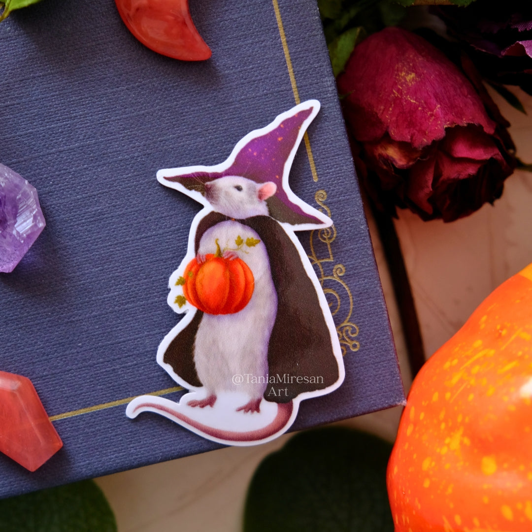Witchy Rat Sticker