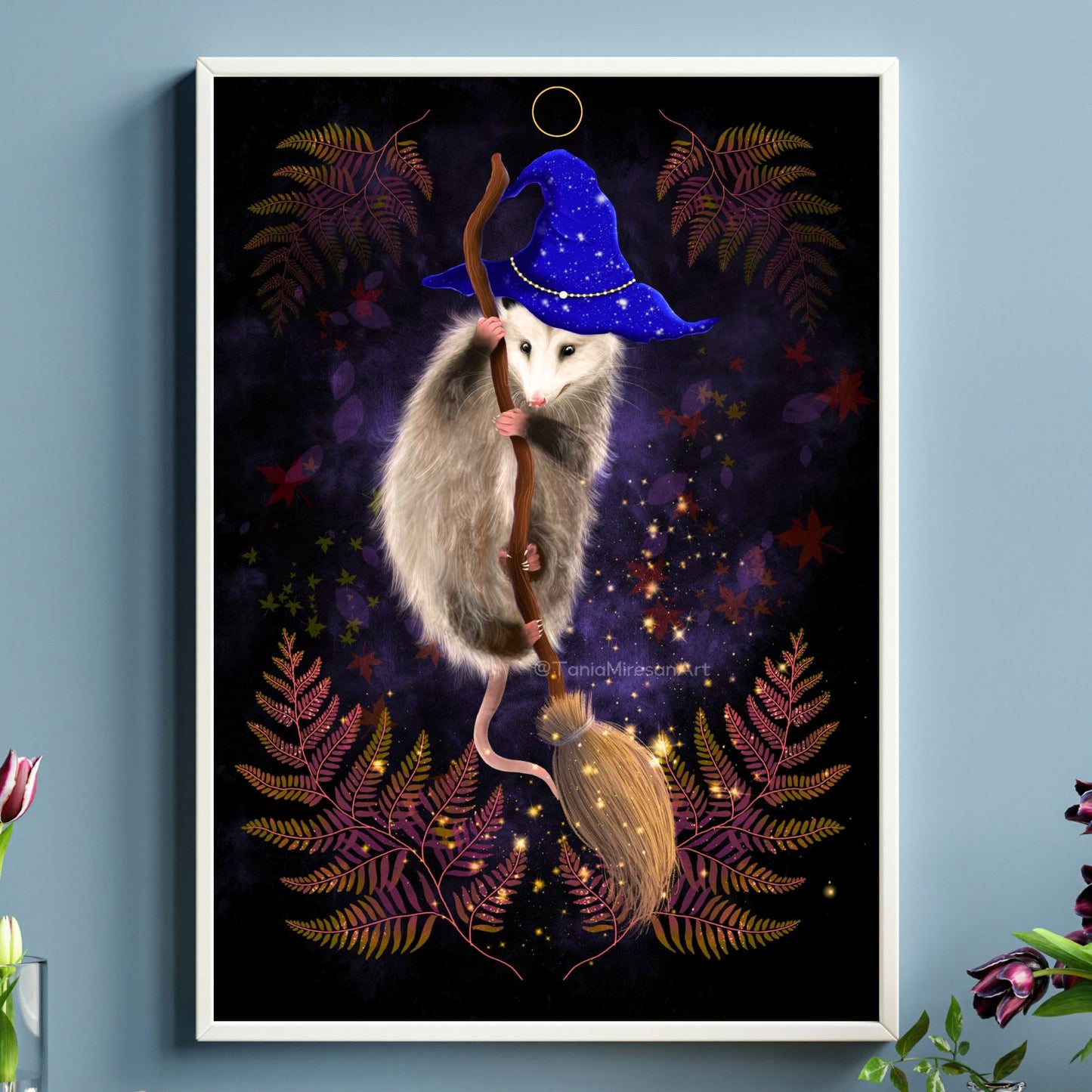 Wizard Opossum Fine Art Print