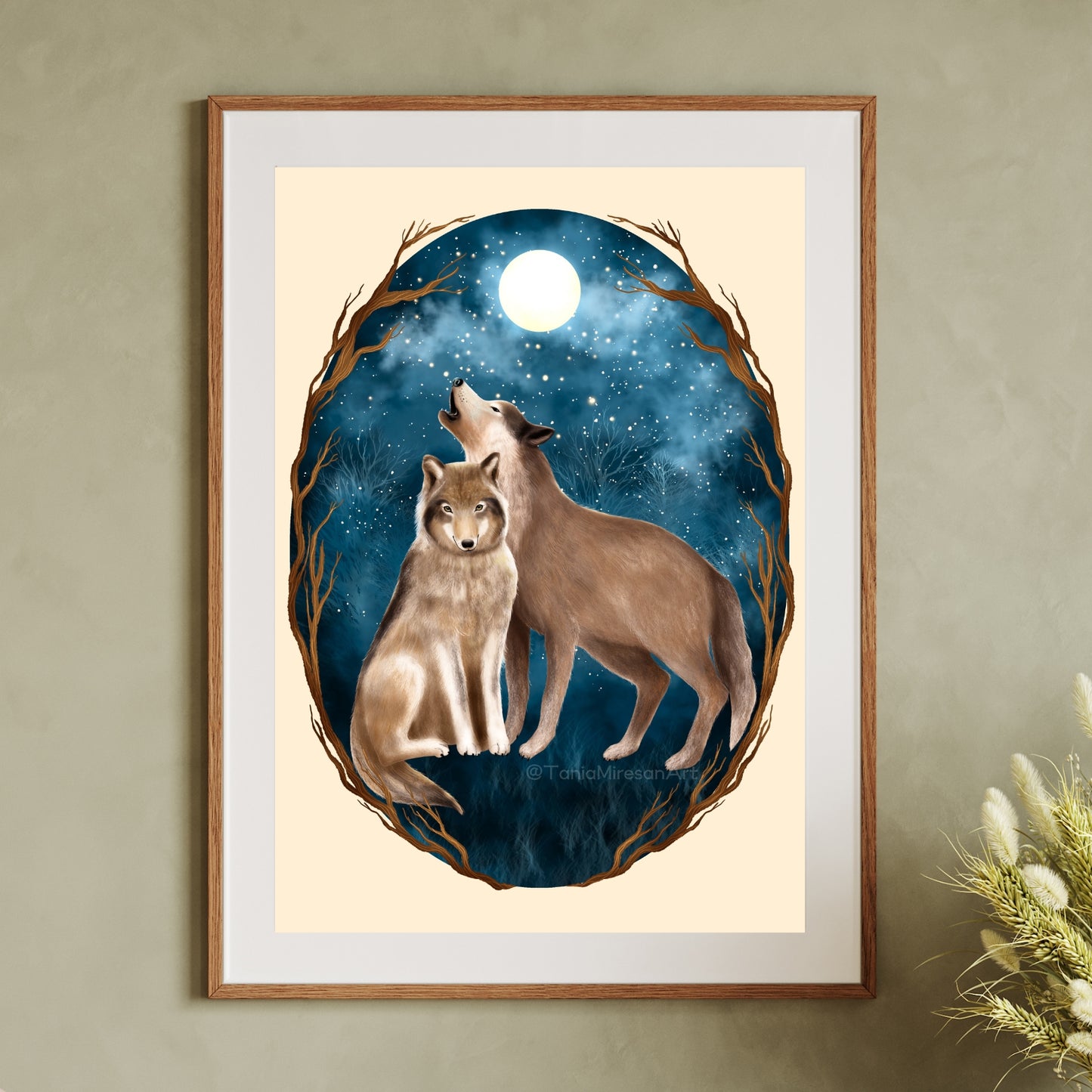 Wolf Couple Fine Art Print