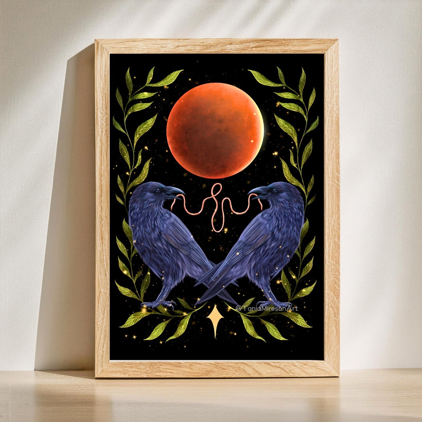 Worm Moon Fine Art Print
