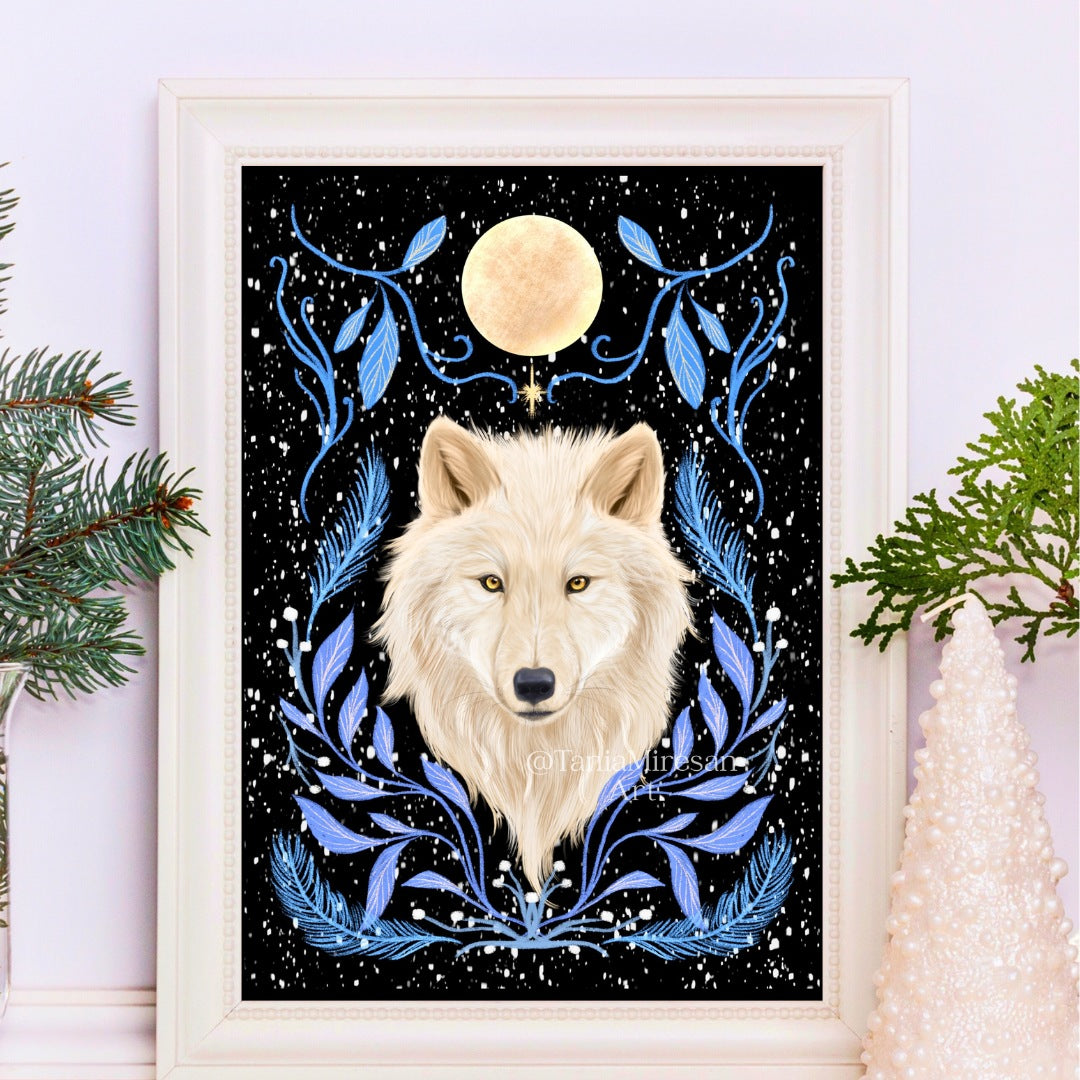 Arctic Wolf Fine Art Print