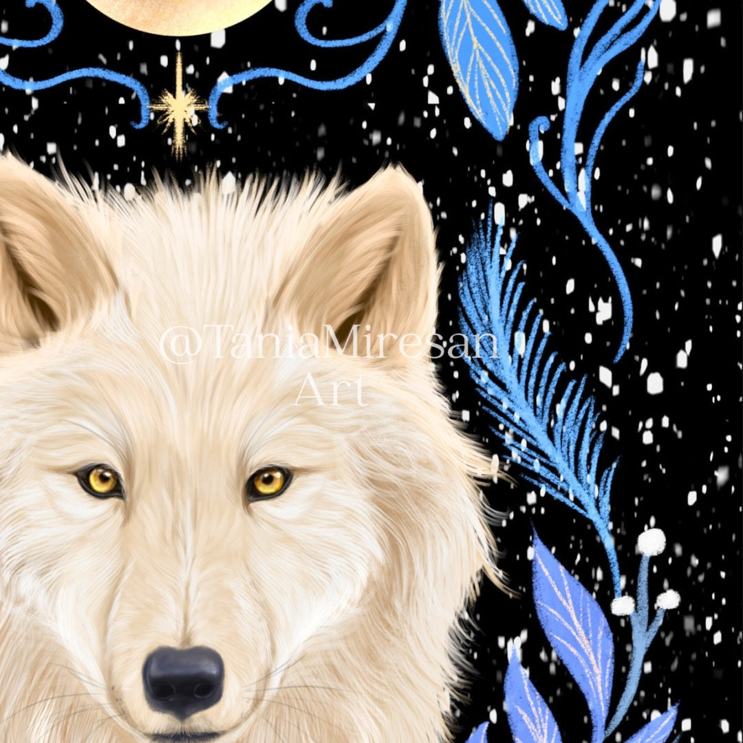 Arctic Wolf Fine Art Print