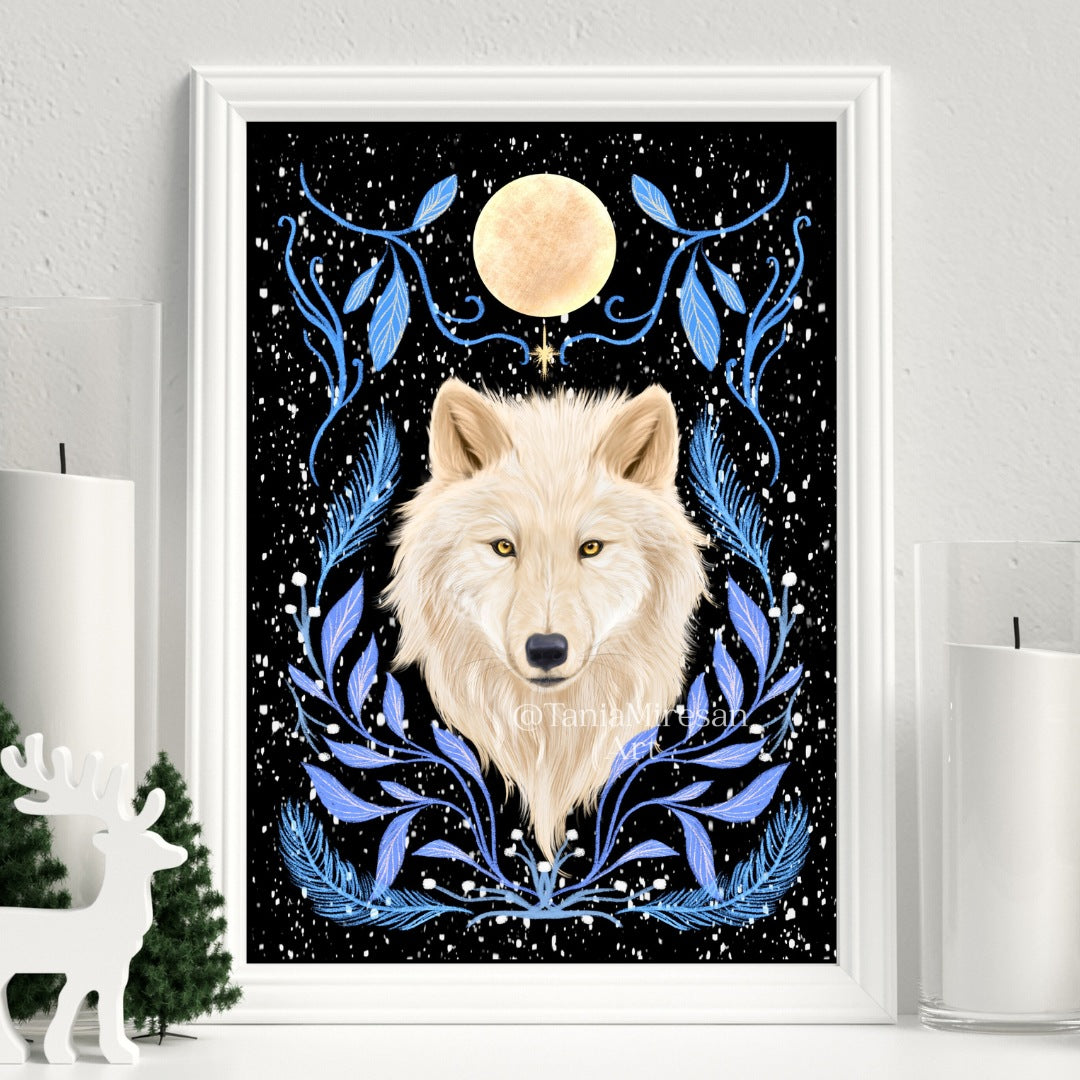 Arctic Wolf Fine Art Print