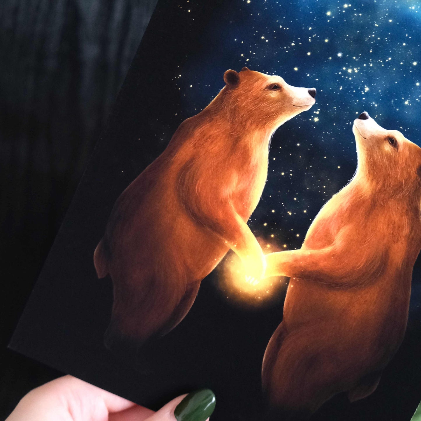 Bear Couple Fine Art Print