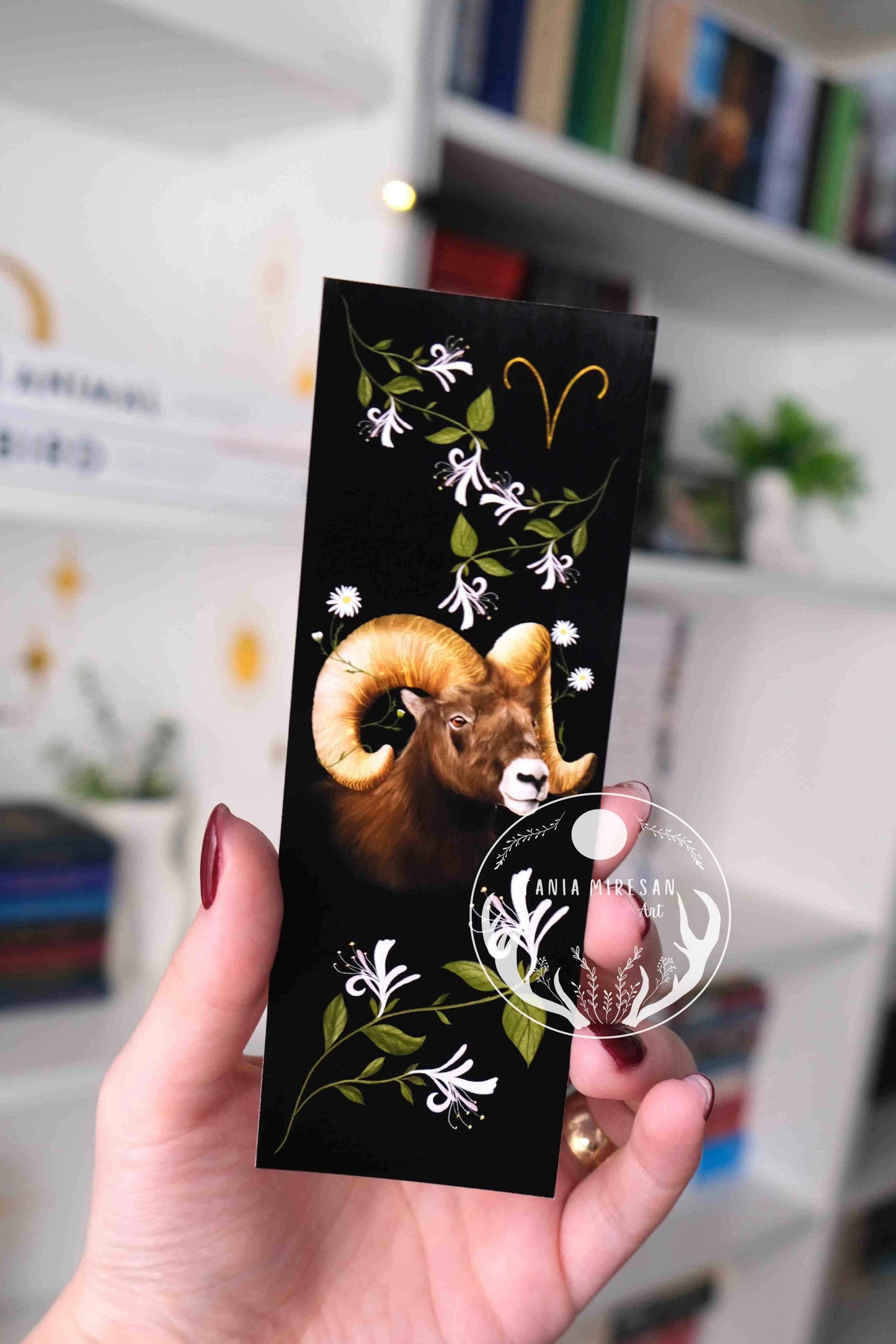 Aries Bookmark