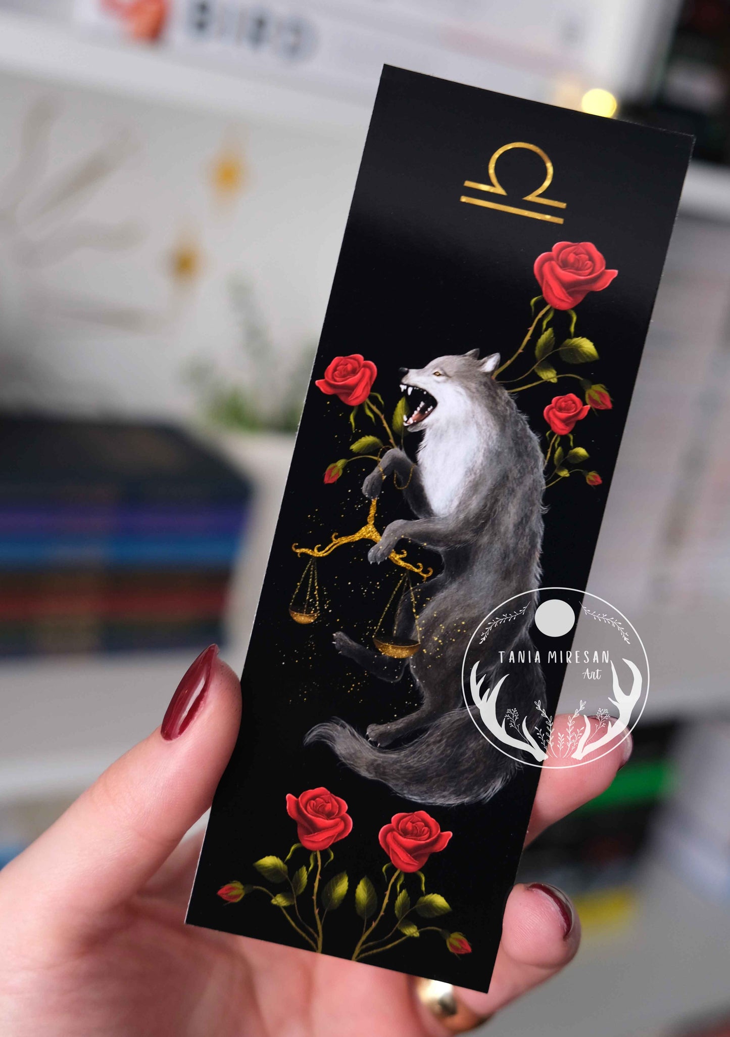 Libra Bookmark