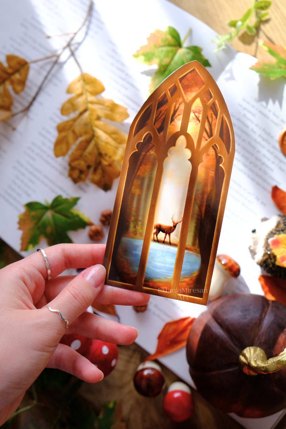 Deer by the Lake Bookmark