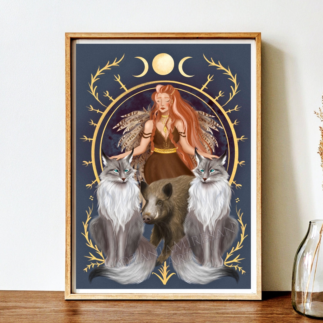 Freya Fine Art Print