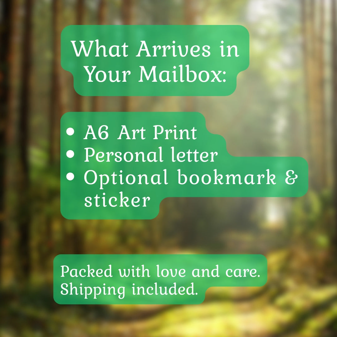 The Enchanted Mail Club - Monthly Art Subscription