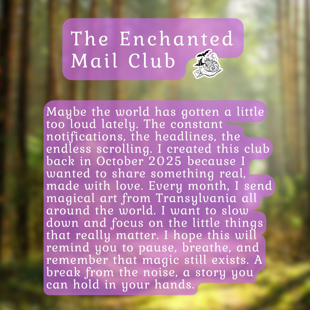 The Enchanted Mail Club - Monthly Art Subscription