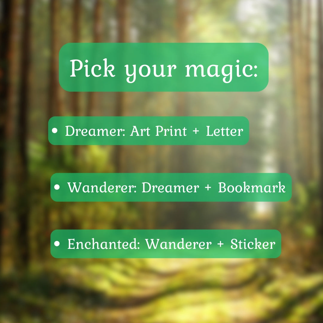The Enchanted Mail Club - Monthly Art Subscription