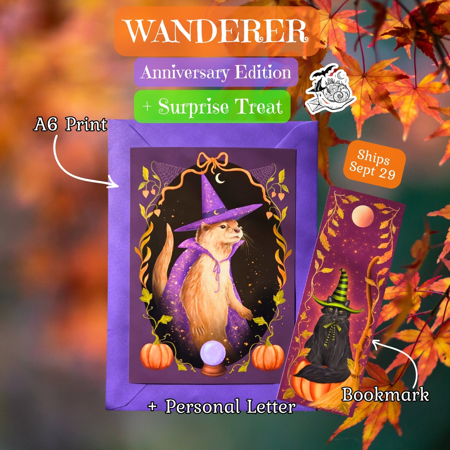 The Enchanted Mail Club - Monthly Art Subscription