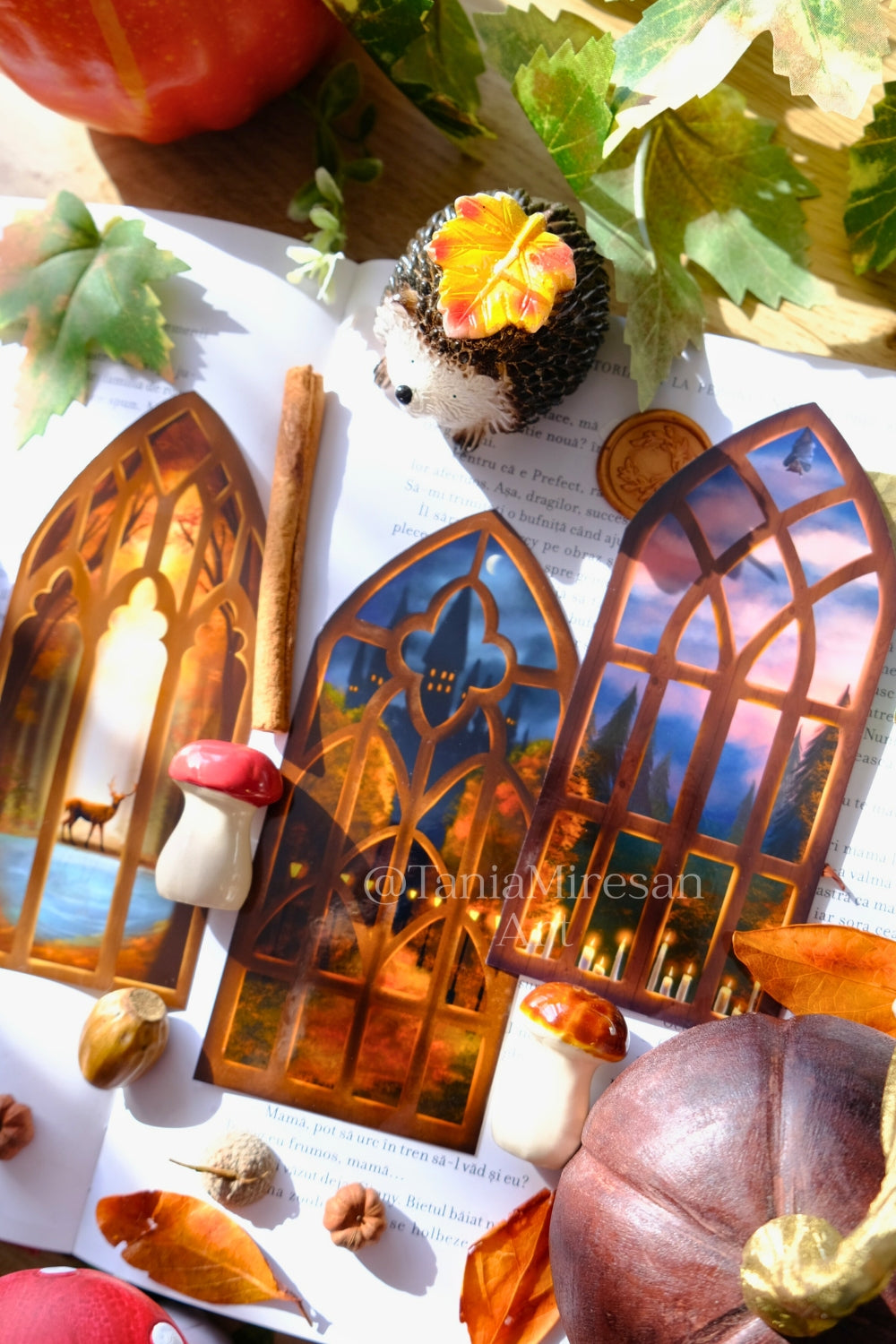 Autumn Realms - Set of 5 Bookmarks