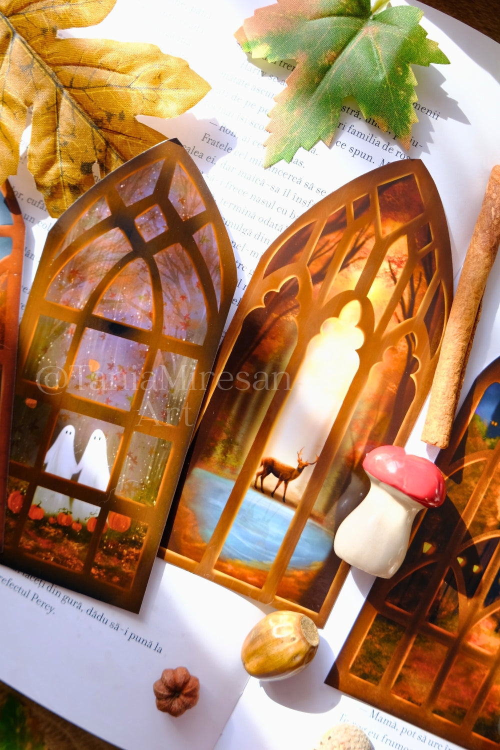 Autumn Realms - Set of 5 Bookmarks
