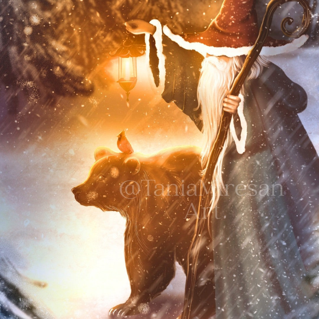 Winter Wizard Fine Art Print