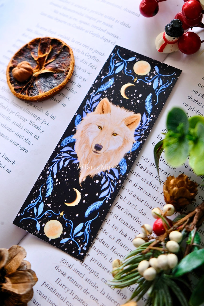 White Wolf Bookmark