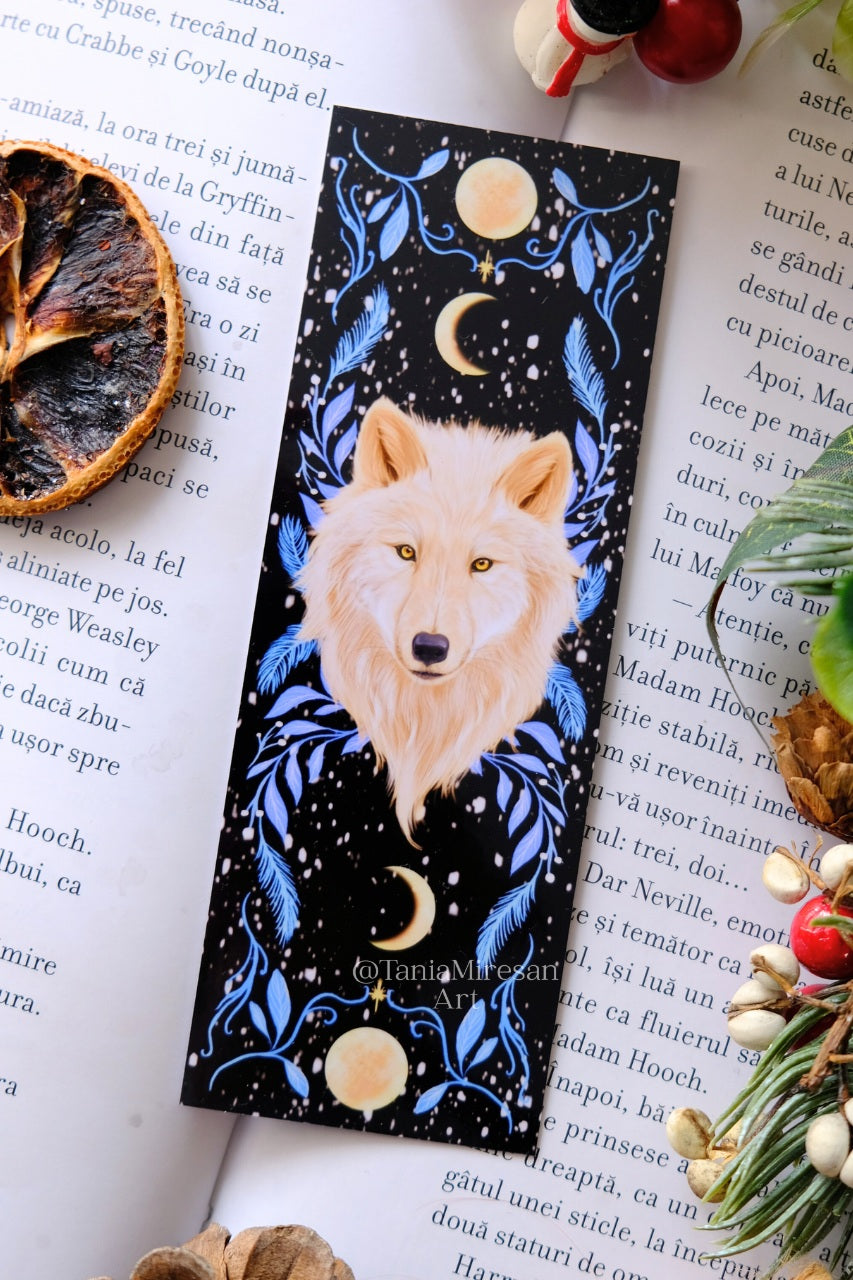 White Wolf Bookmark