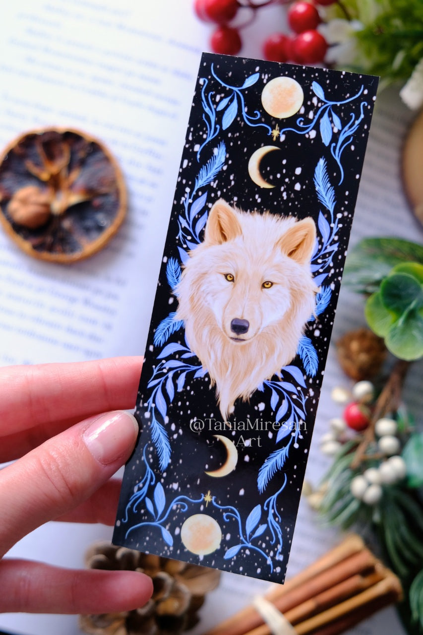 White Wolf Bookmark