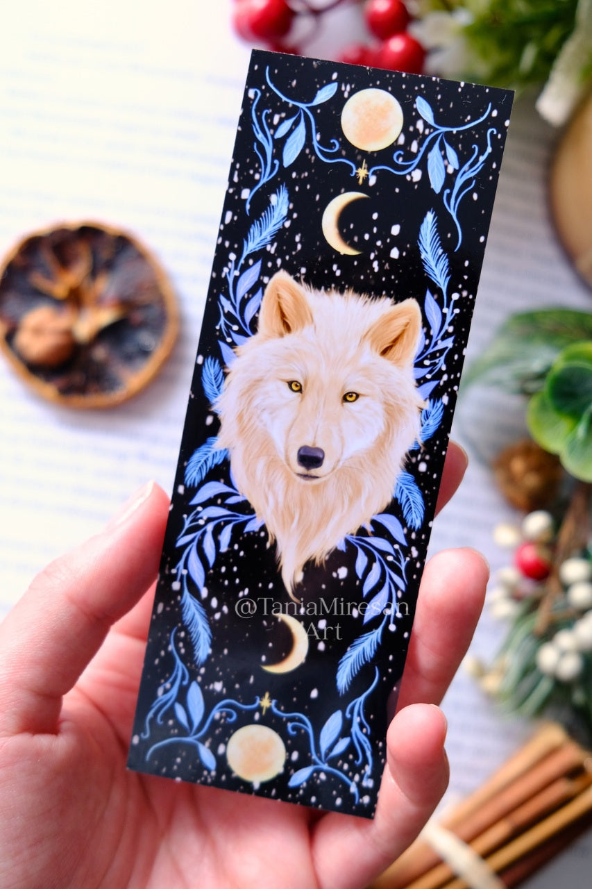 White Wolf Bookmark