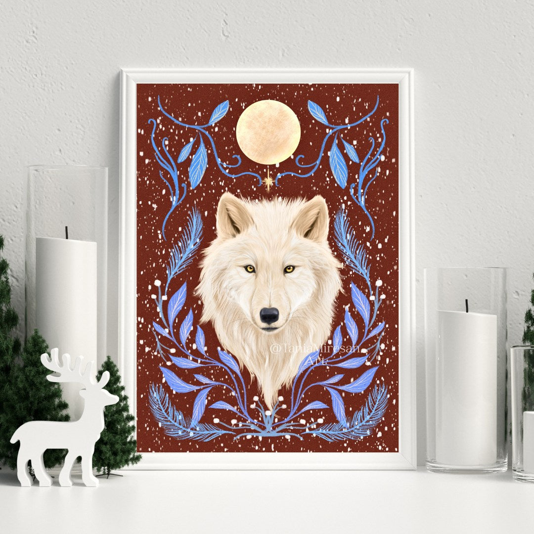 Arctic Wolf Fine Art Print