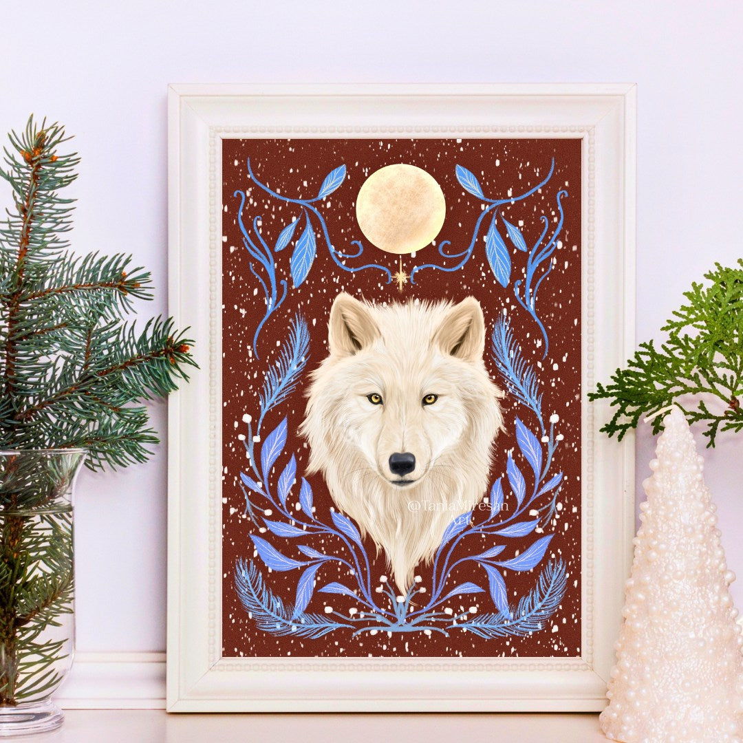 Arctic Wolf Fine Art Print