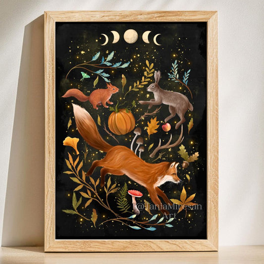 Autumn Forest Fine Art Print