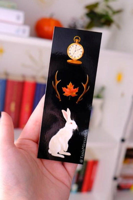 Autumn Hare Bookmark