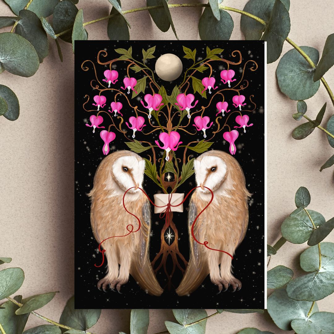 Barn Owl Greeting Card