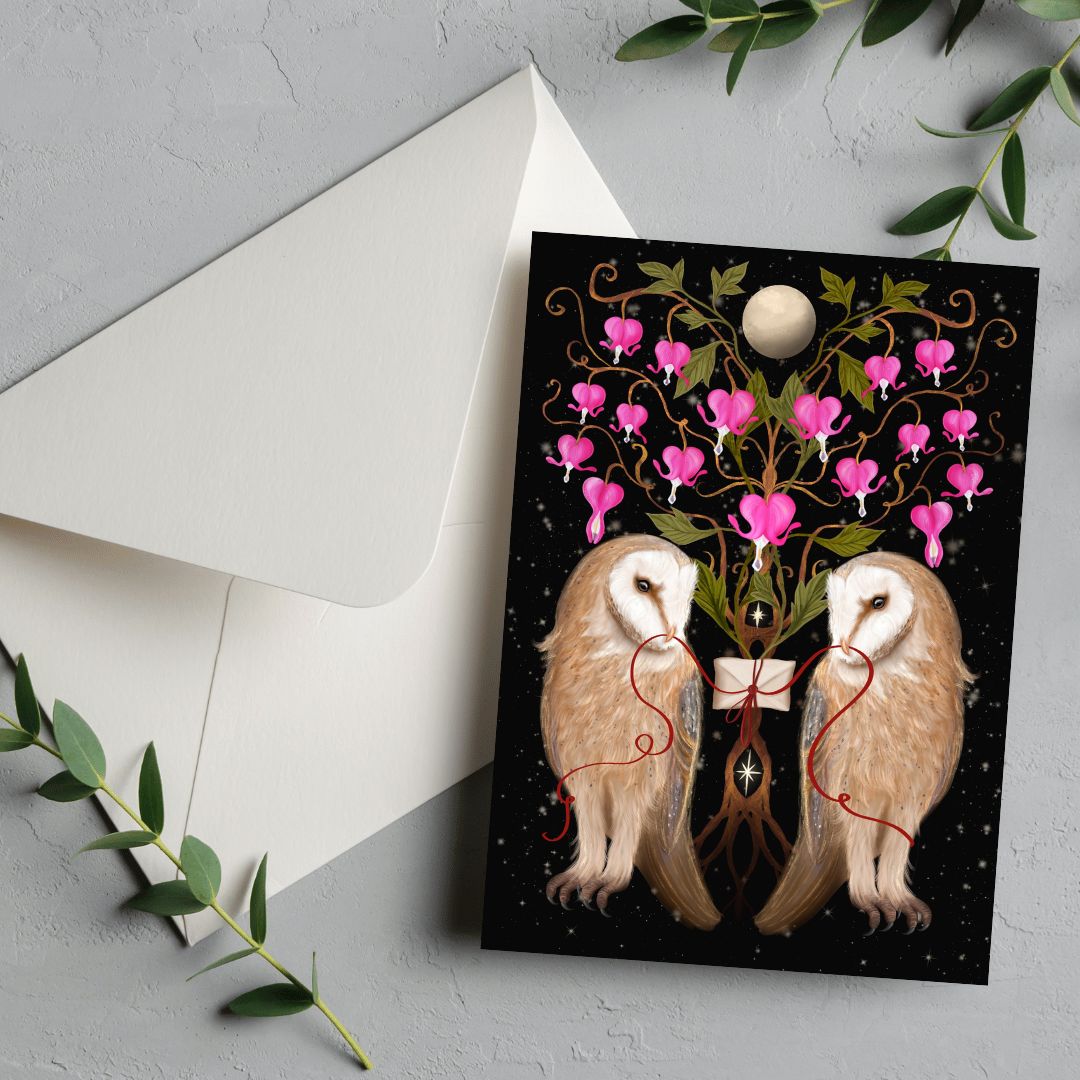Barn Owl Greeting Card