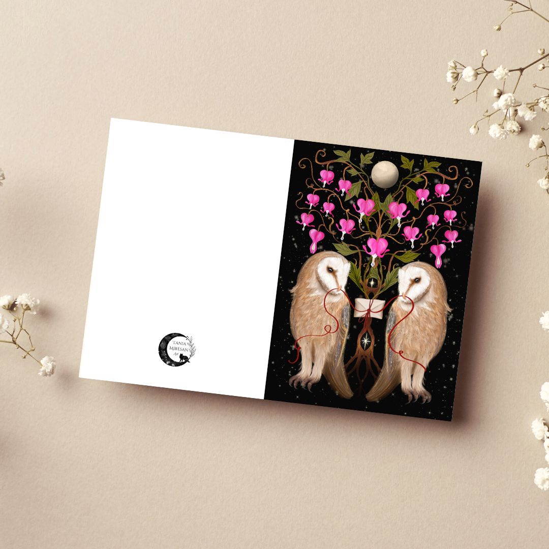 Barn Owl Greeting Card