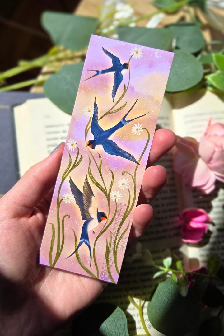 Barn Swallows Bookmark