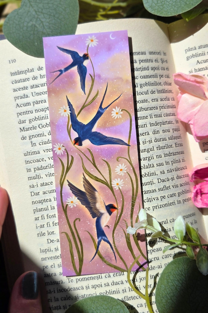Barn Swallows Bookmark
