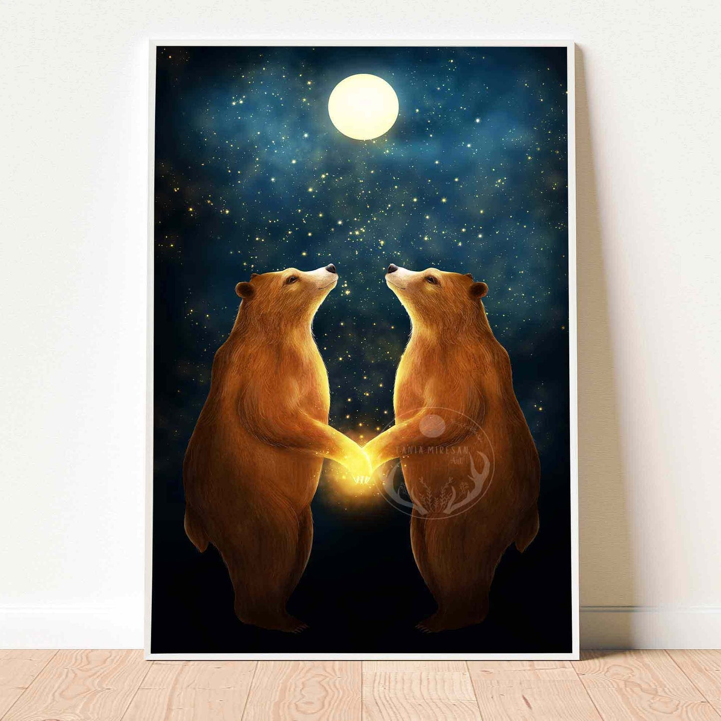 Bear Couple Fine Art Print