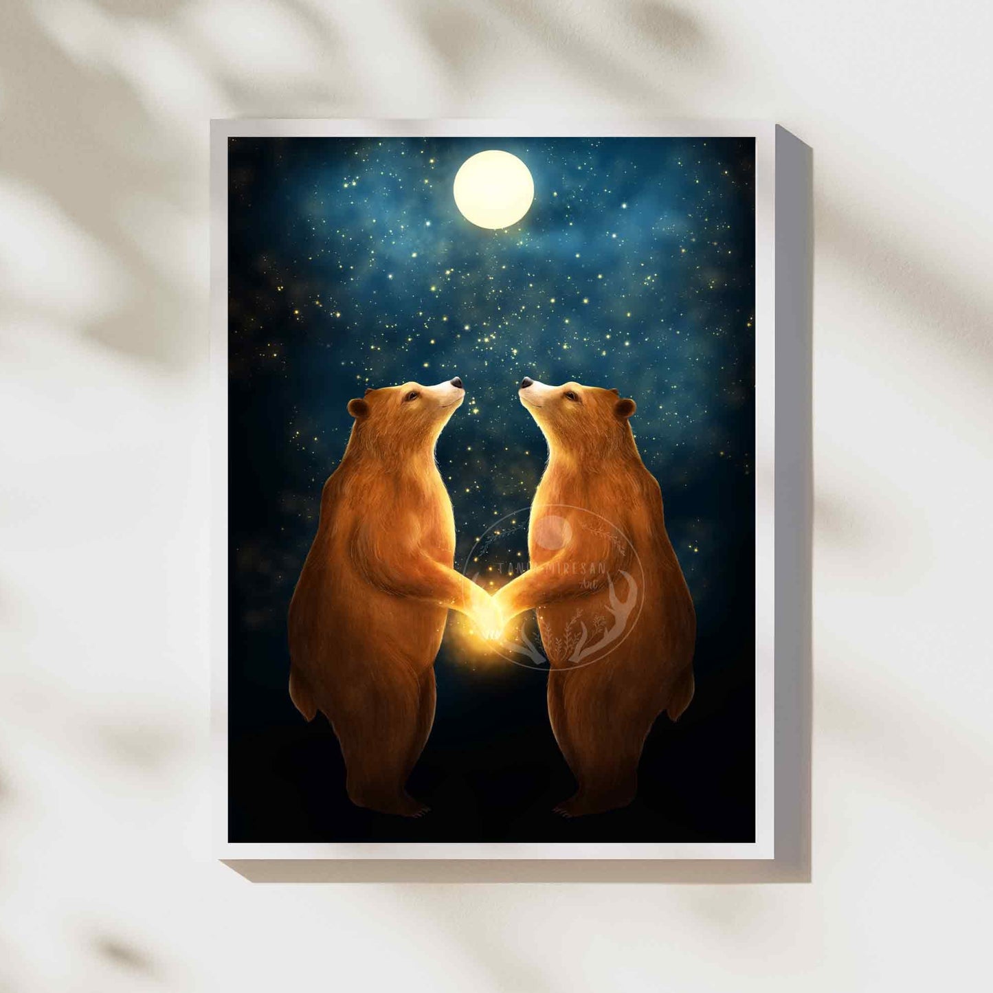 Bear Couple Fine Art Print