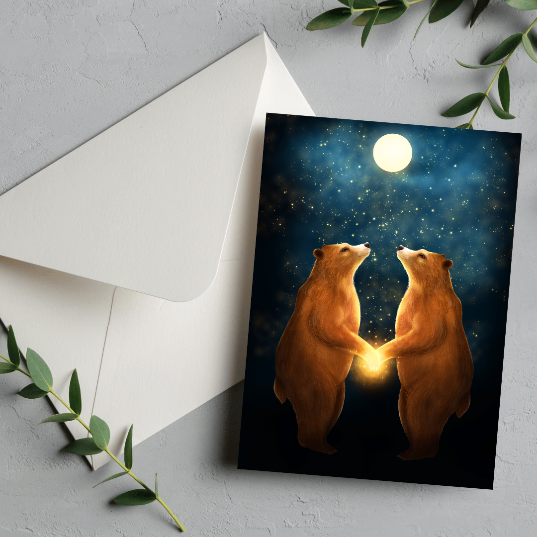 Bear Couple Card