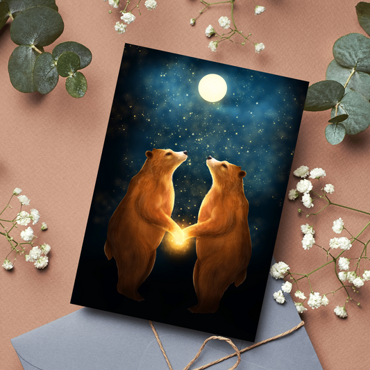 Bear Couple Card