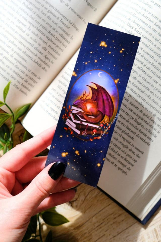 Book Dragon Bookmark